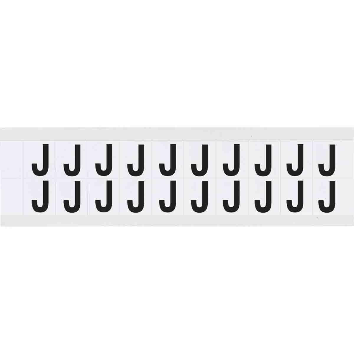 Brady® 9712-J Letters & Numbers