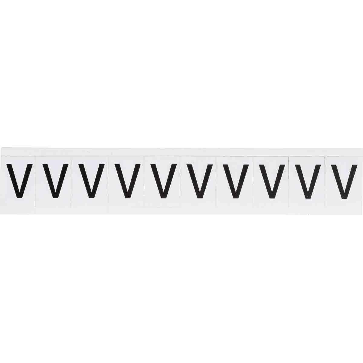 Brady® 9713-V Letters & Numbers
