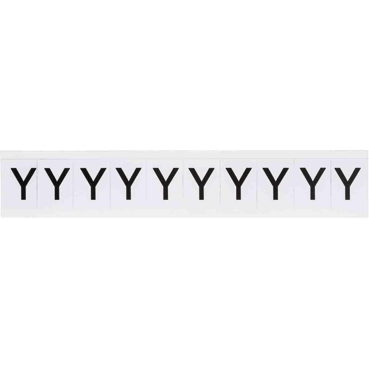 Brady® 9713-Y Letters & Numbers