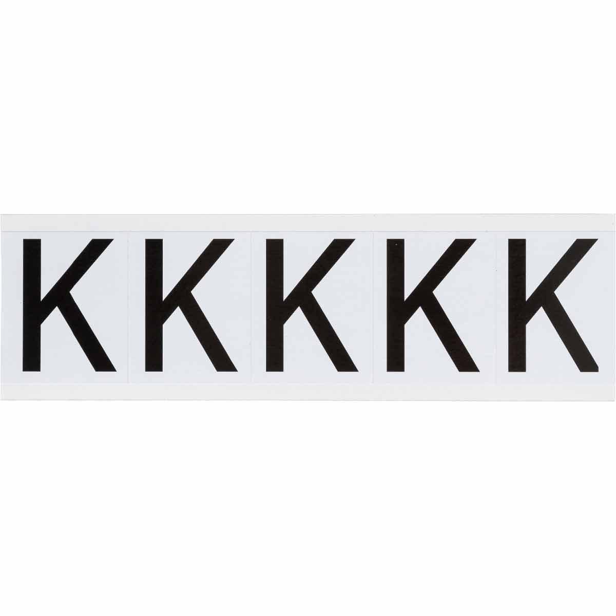 Brady® 9714-K Letters & Numbers