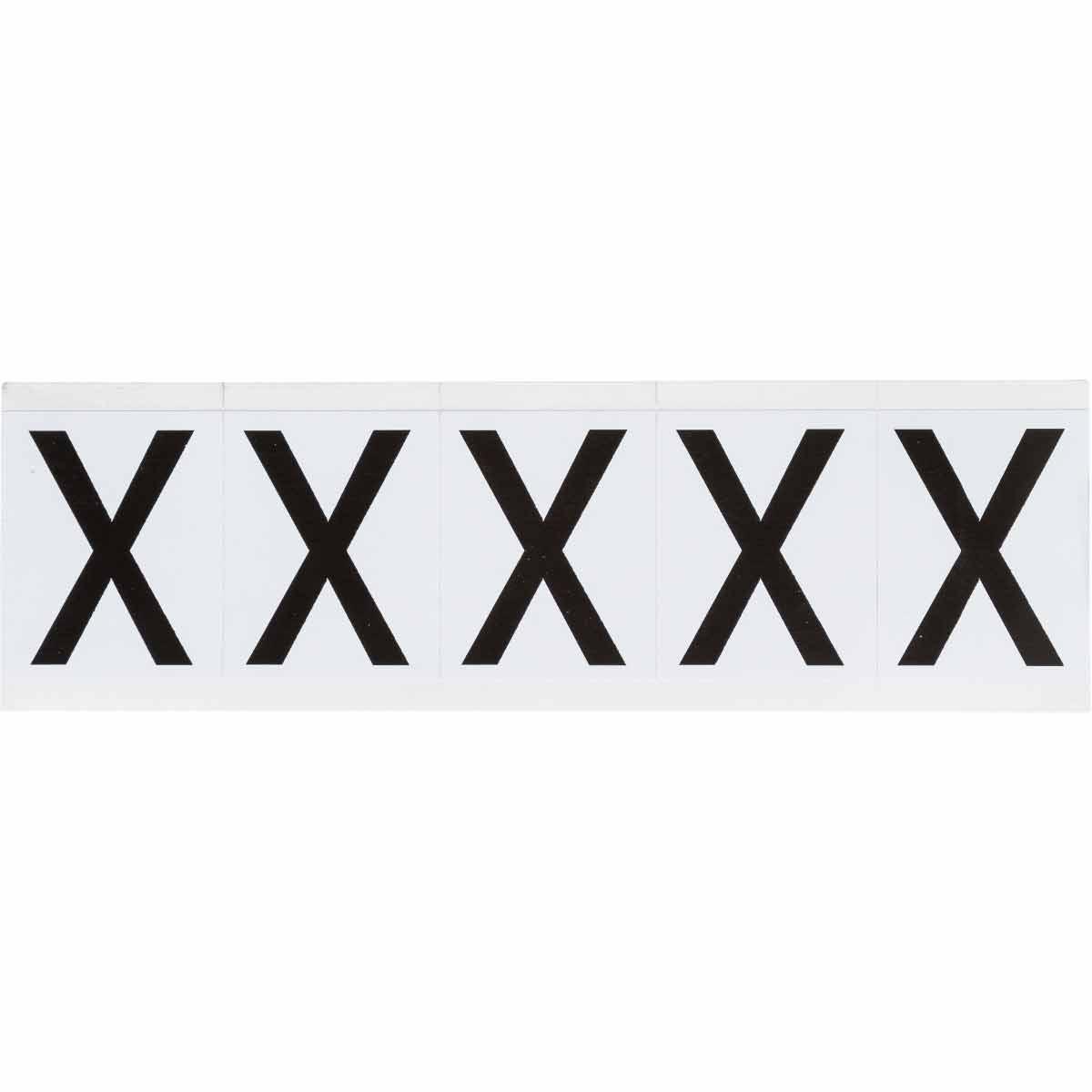 Brady® 9714-X Letters & Numbers