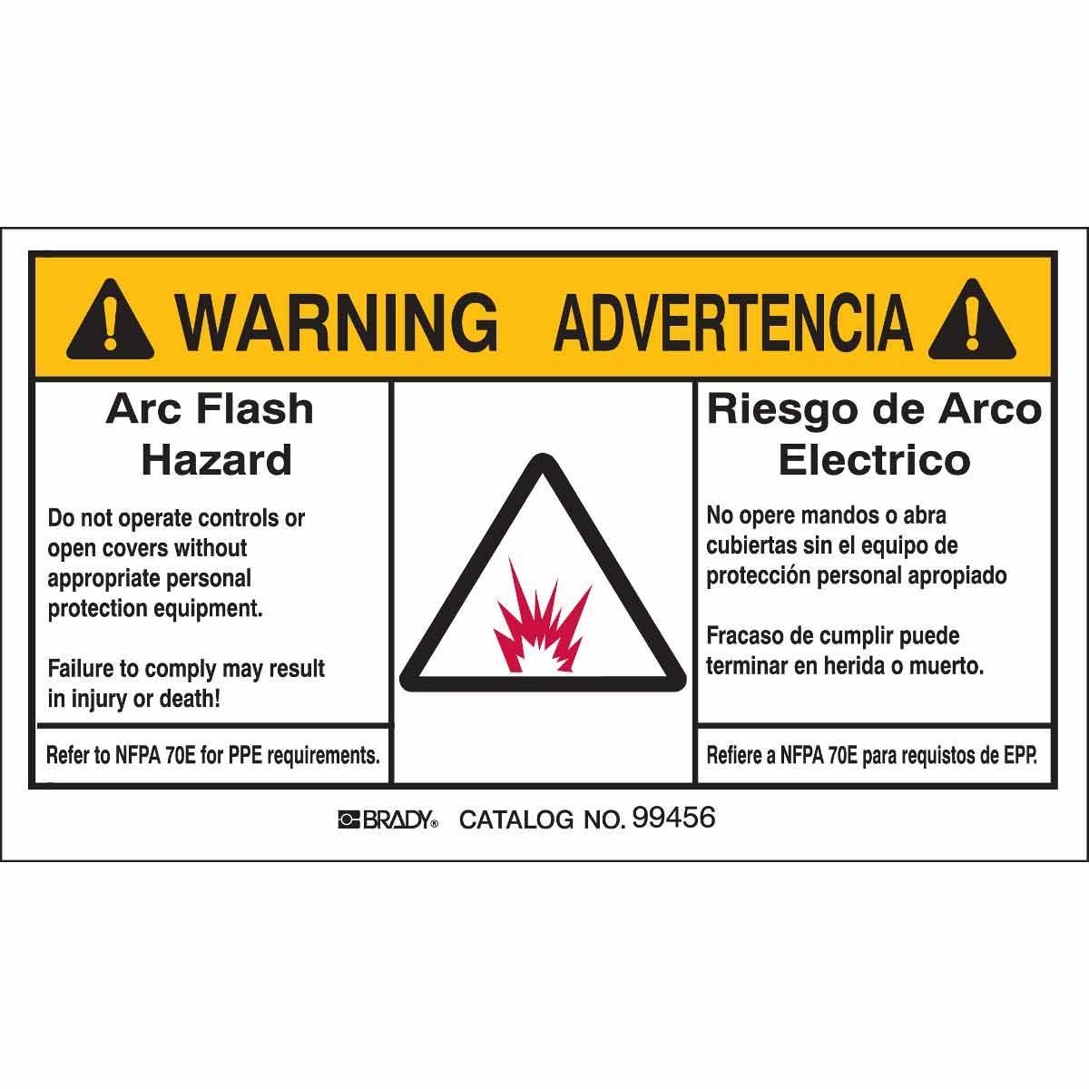 Brady® 99456 Safety & Facility Labels