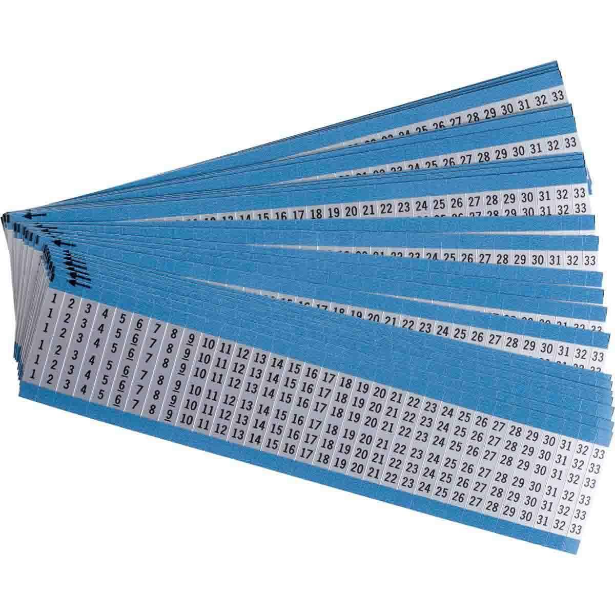 Brady® AF-1-33-PK Wire Marker Cards