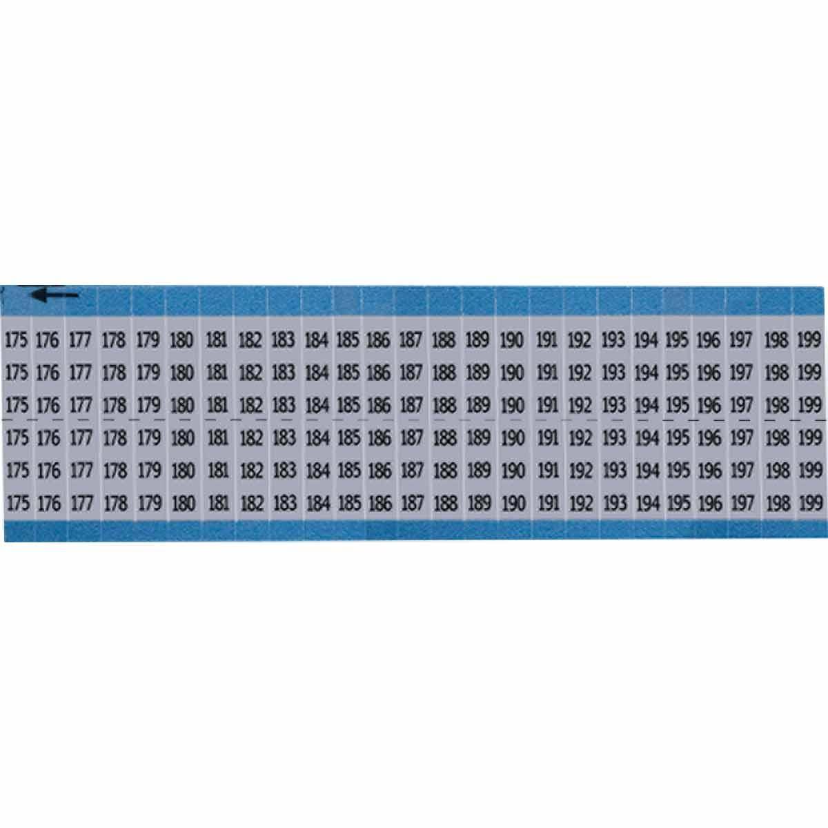 Brady® AF-175-199-SC-PK Wire Marker Cards