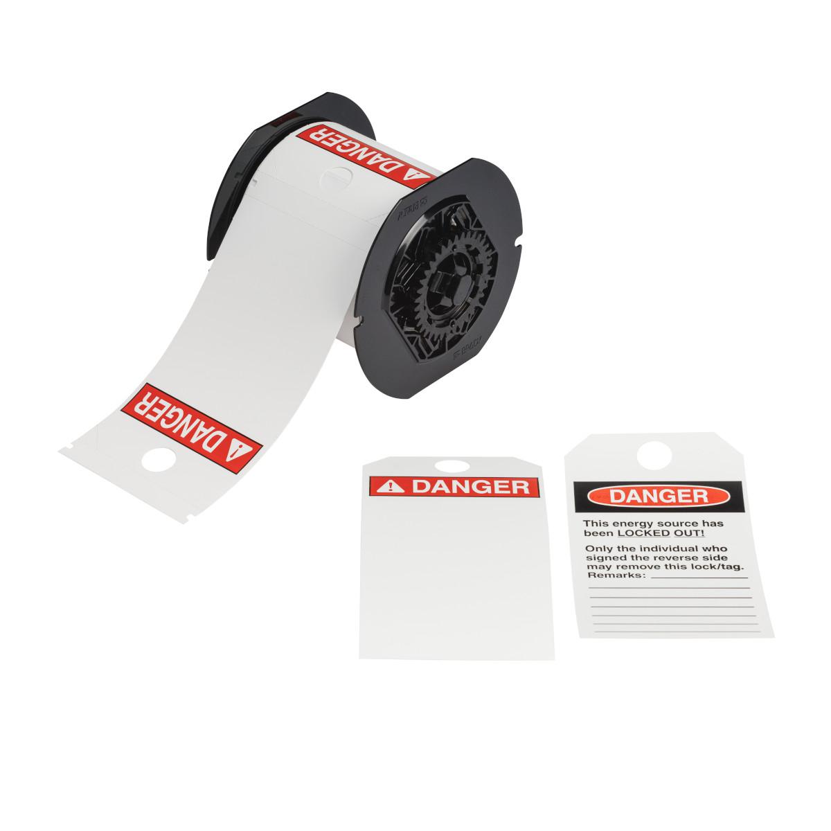 Brady® B30-255-851-ANSIDF Blank Tags & Preprinted Headers
