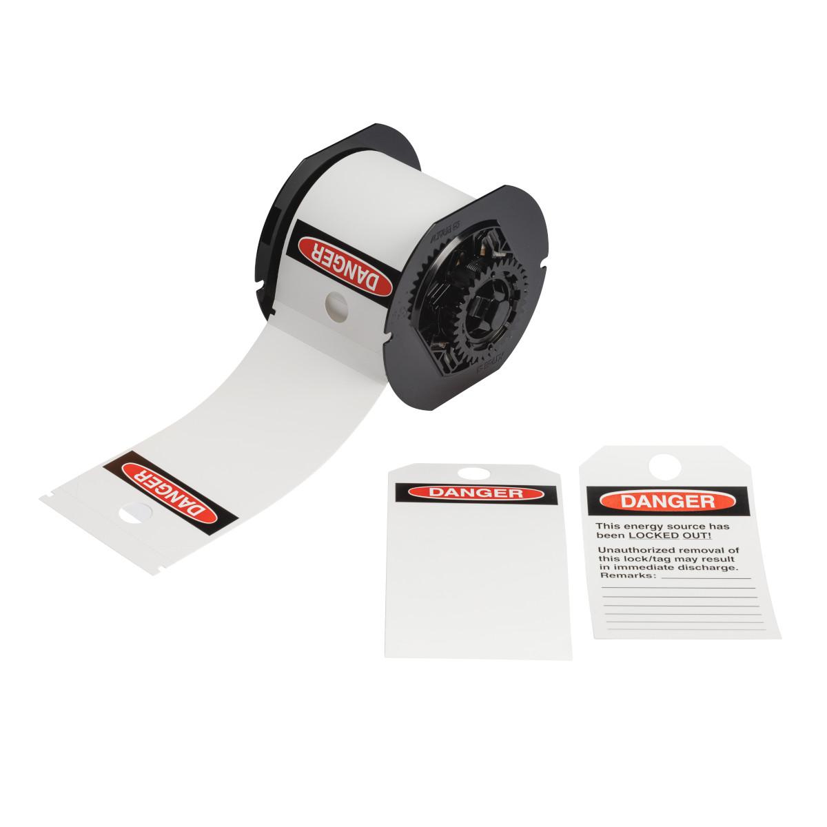 Brady® B30-255-851-OSHADB Blank Tags & Preprinted Headers