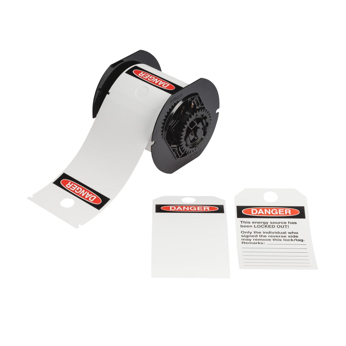 Brady® B30-255-851-OSHADF Blank Tags & Preprinted Headers