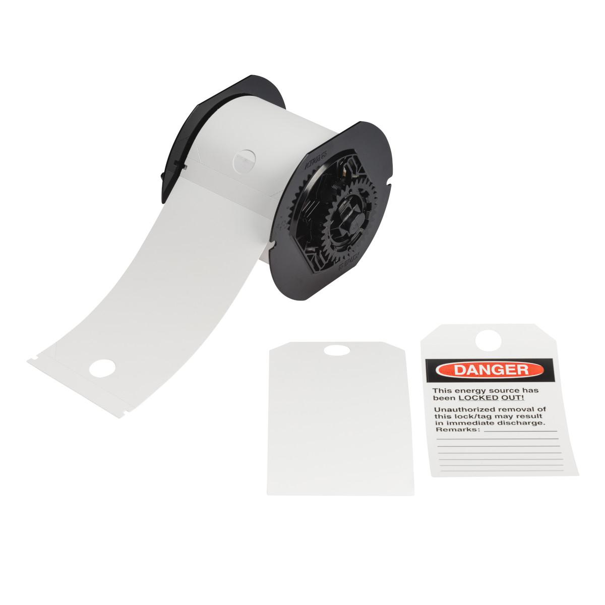 Brady® B30-255-851-WHT-B Blank Tags & Preprinted Headers