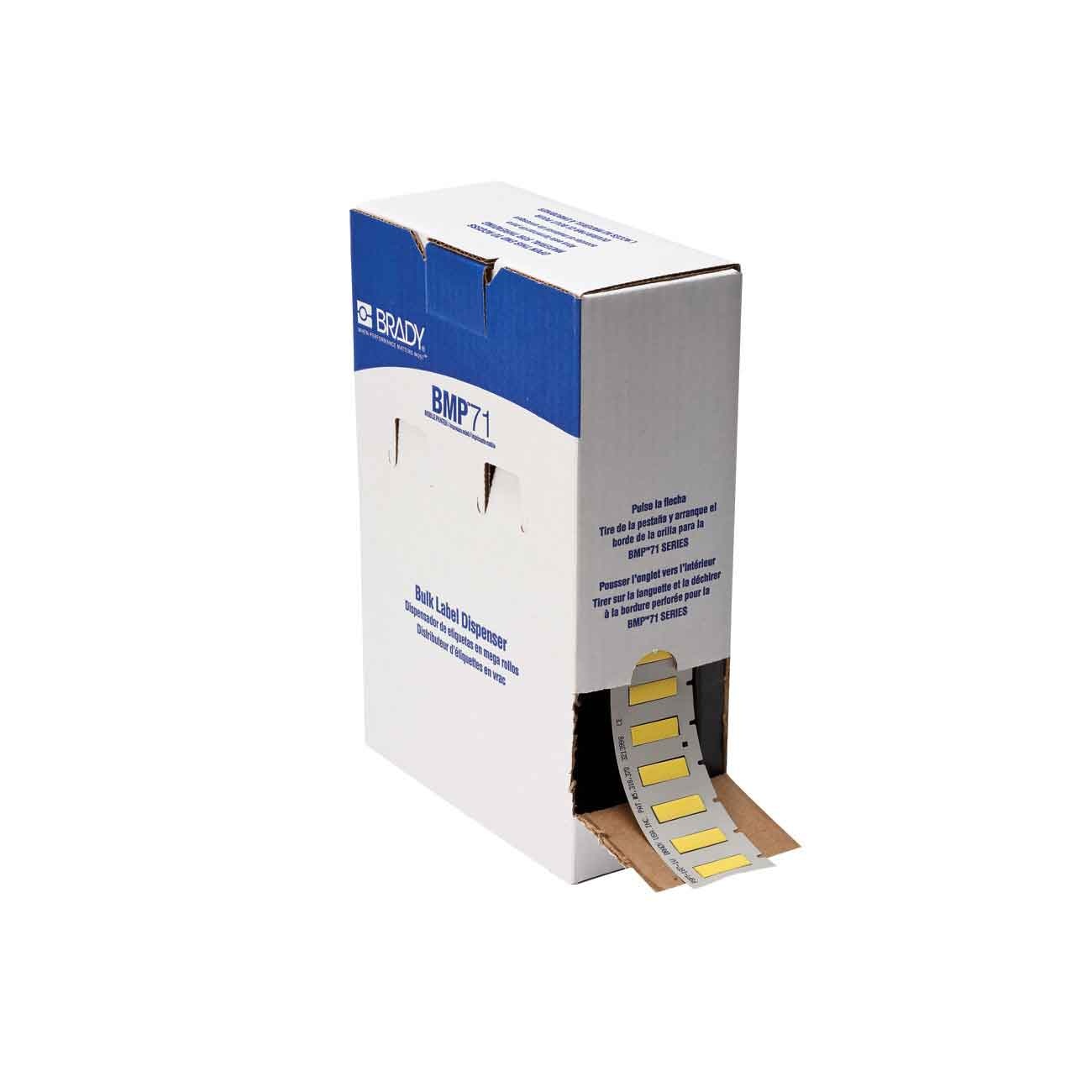 Brady® BM-187-1-342-YL Wire & Component Labels