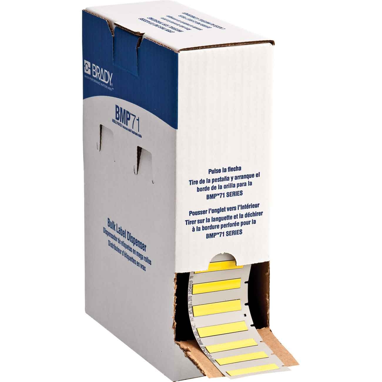 Brady® BM-187-175-342-YL Wire & Component Labels