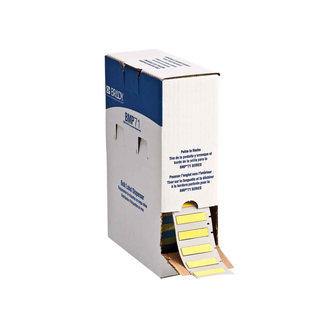 Brady® BM-250-175-342-YL Wire & Component Labels