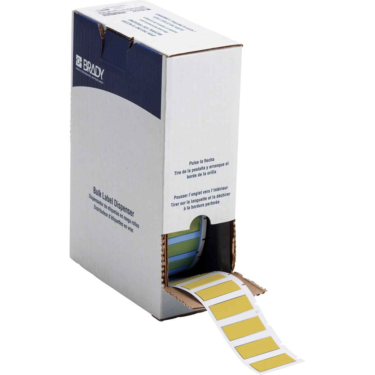 Brady® BM-375-175-342-YL Wire & Component Labels