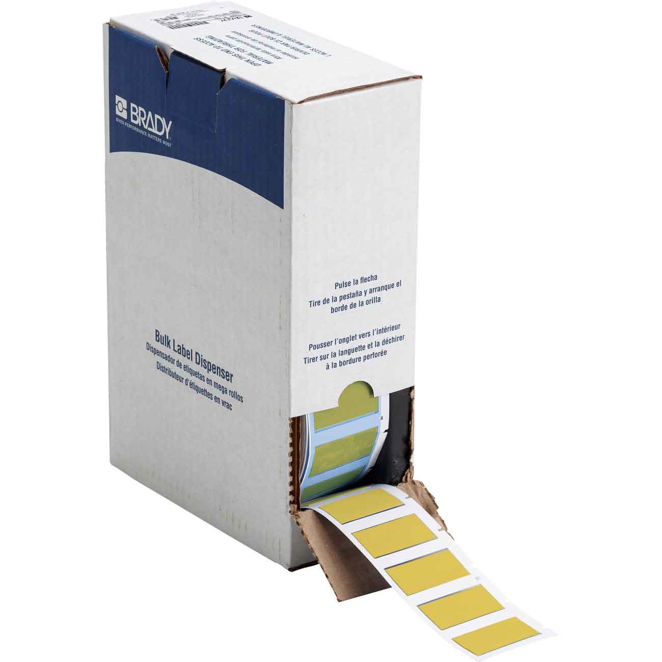 Brady® BM-500-175-342-YL Wire & Component Labels