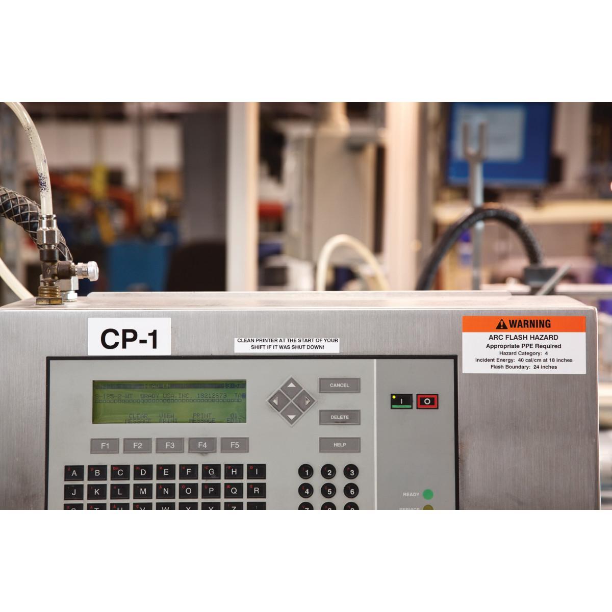 Brady® M71-38-483-CAUT Wire & Component Labels