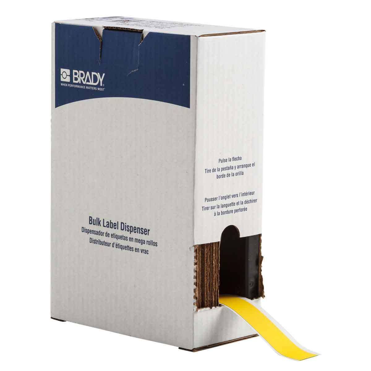 Brady® BM7C-1000-854-YL Safety & Facility Labels