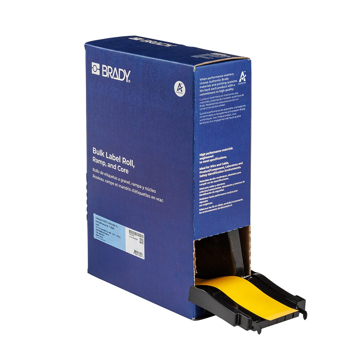 Brady® BM7C-1800-509-YL Safety & Facility Labels