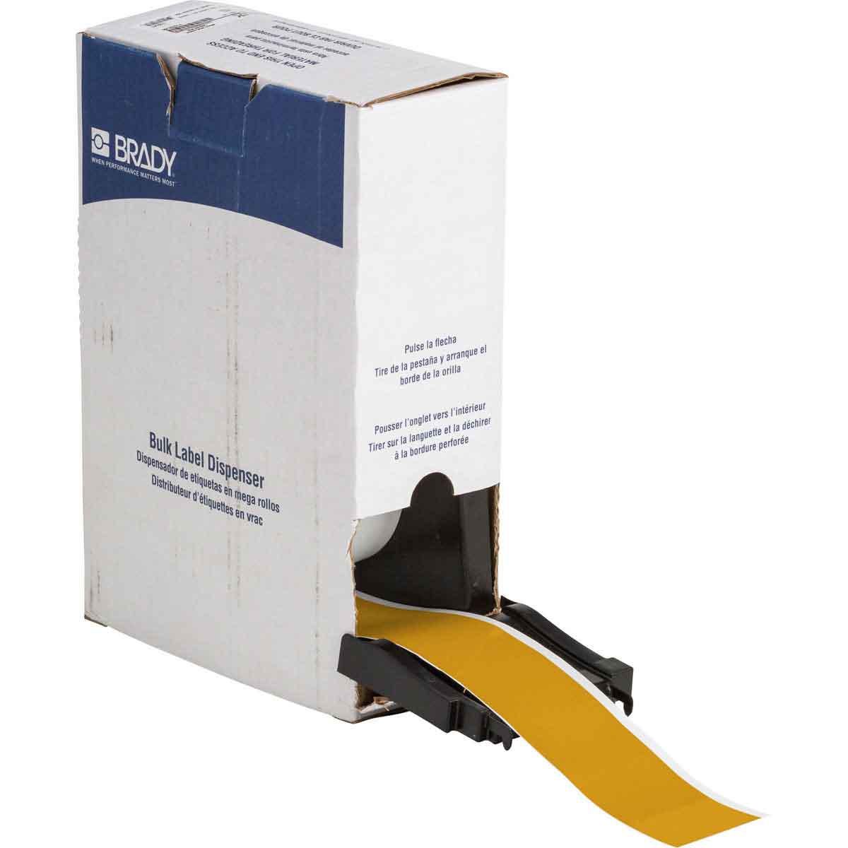 Brady® BM7C-2000-584-YL Safety & Facility Labels