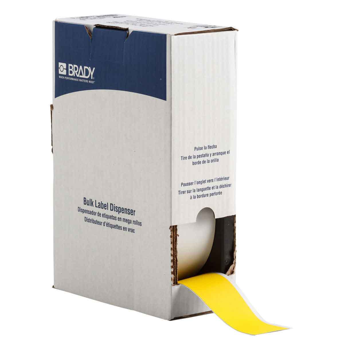 Brady® BM7C-2000-854-YL Safety & Facility Labels