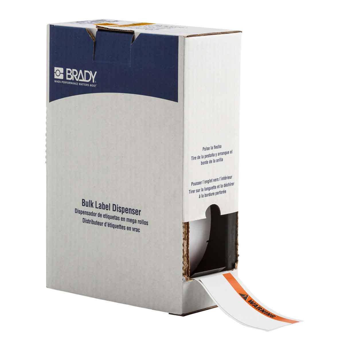 Brady® BM7C-2000-854-WAR Safety & Facility Labels
