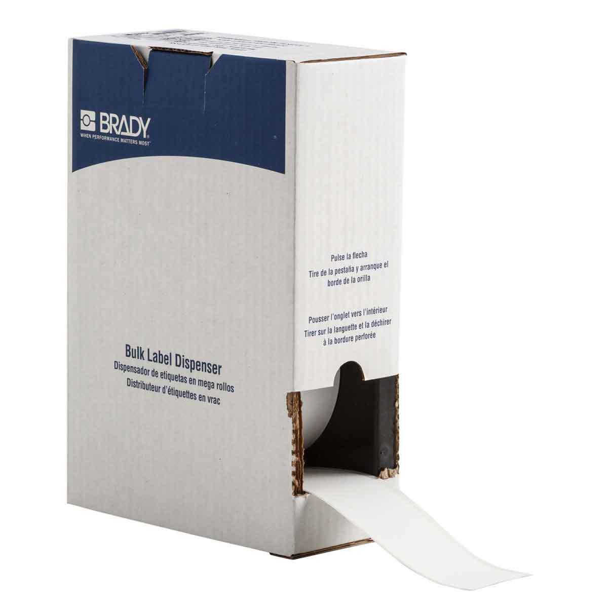 Brady® BM7C-2000-855-WT Safety & Facility Labels