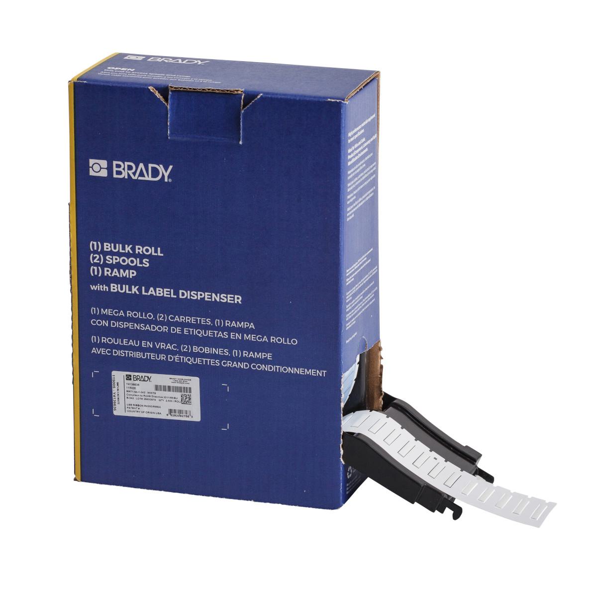 Brady® BM-094-1-312 Wire & Component Labels