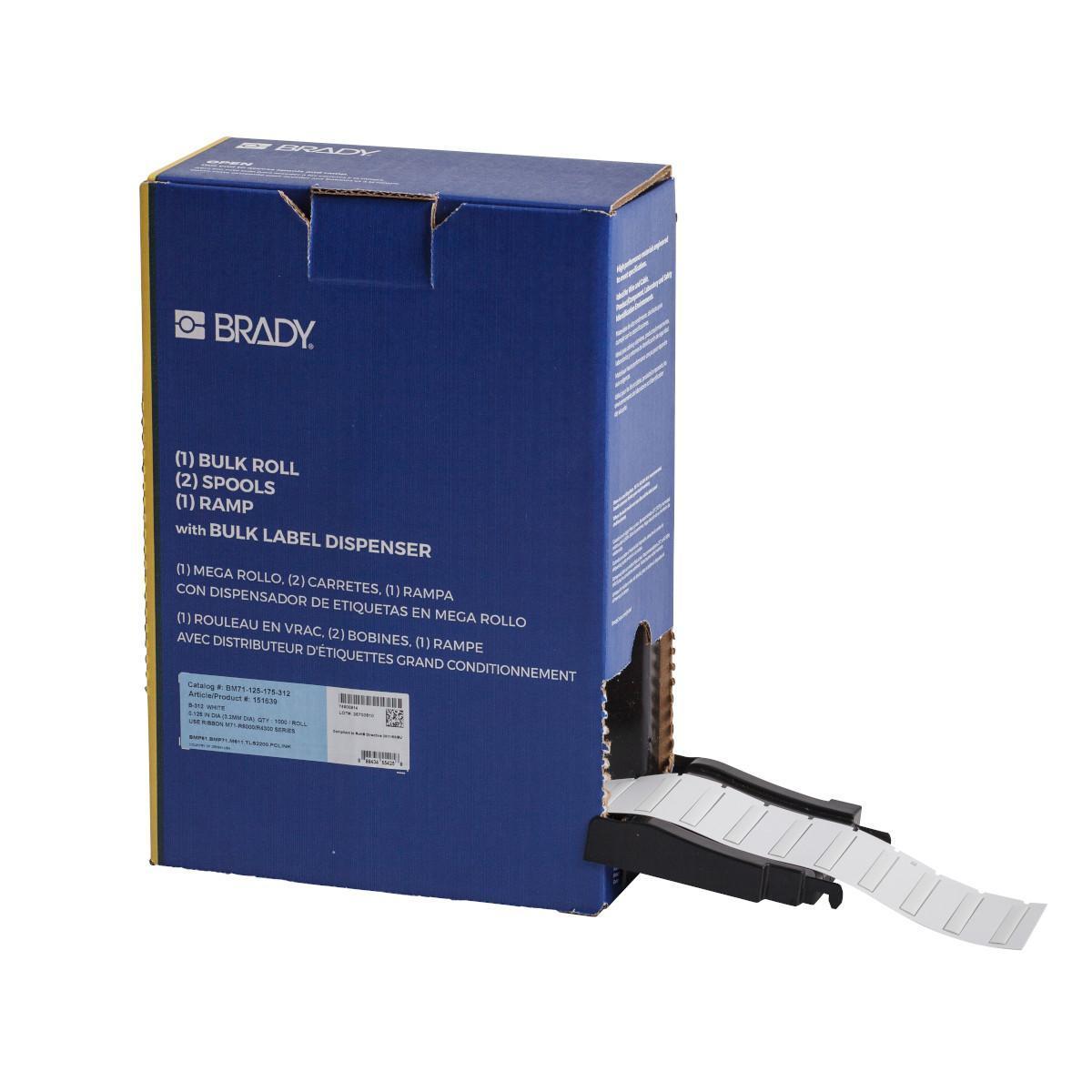 Brady® BM-125-175-312 Wire & Component Labels