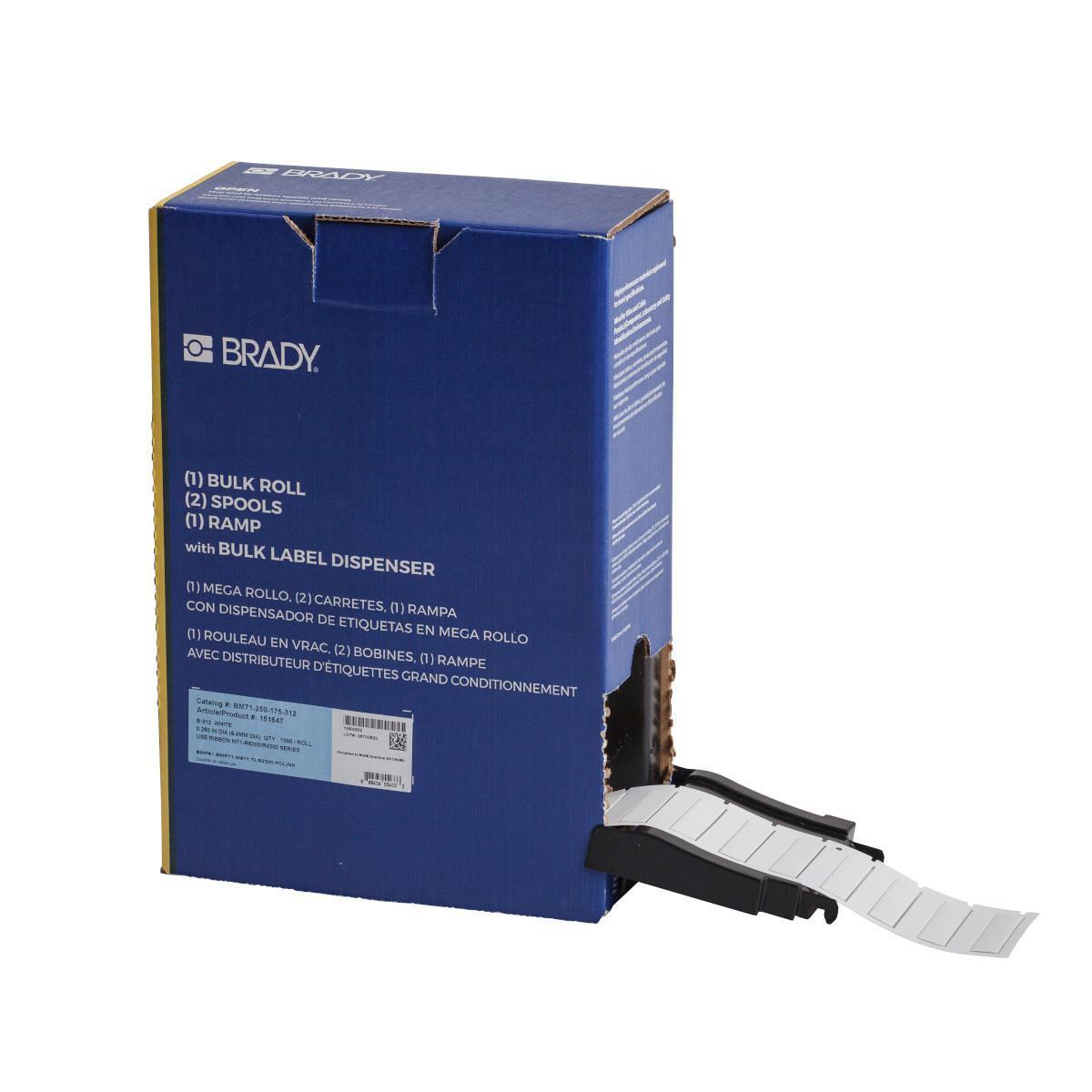 Brady® BM-250-175-312 Wire & Component Labels