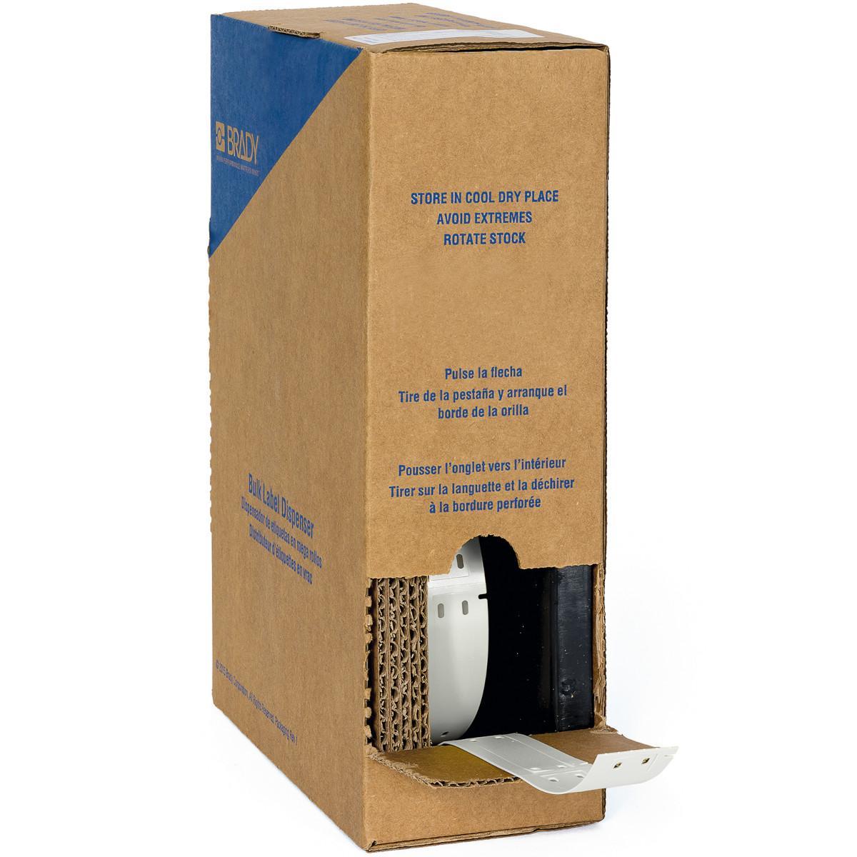 Brady® BM-25X75-7643-WT Wire & Component Tags
