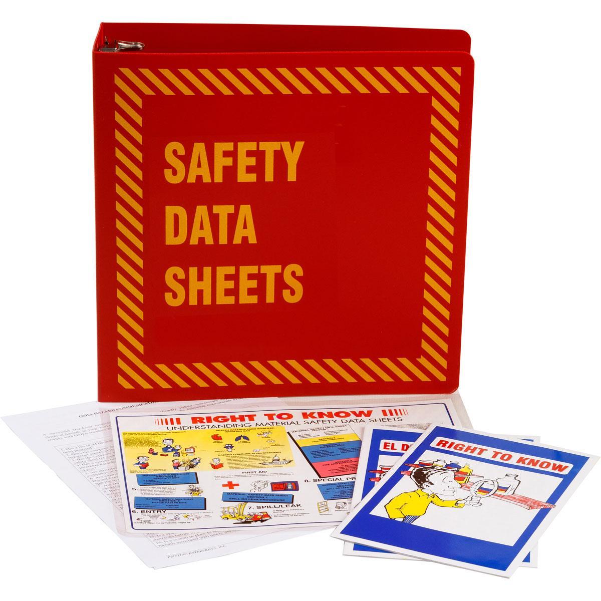 Brady® BR362R Right-To-Know Binders