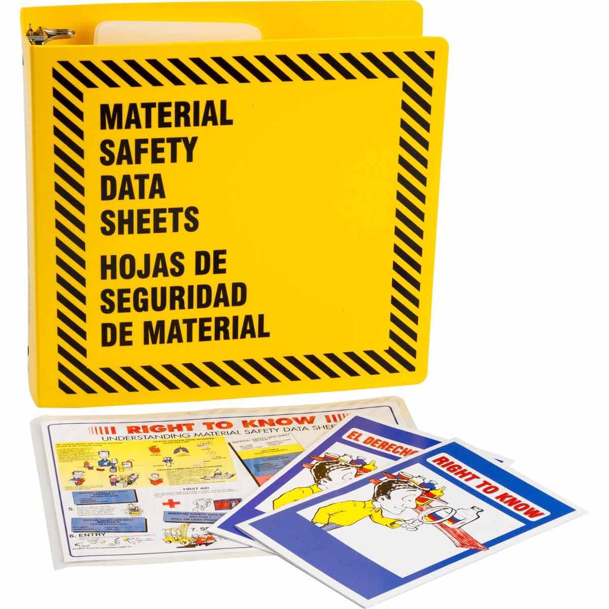 Brady® BR371Y Right-To-Know Binders