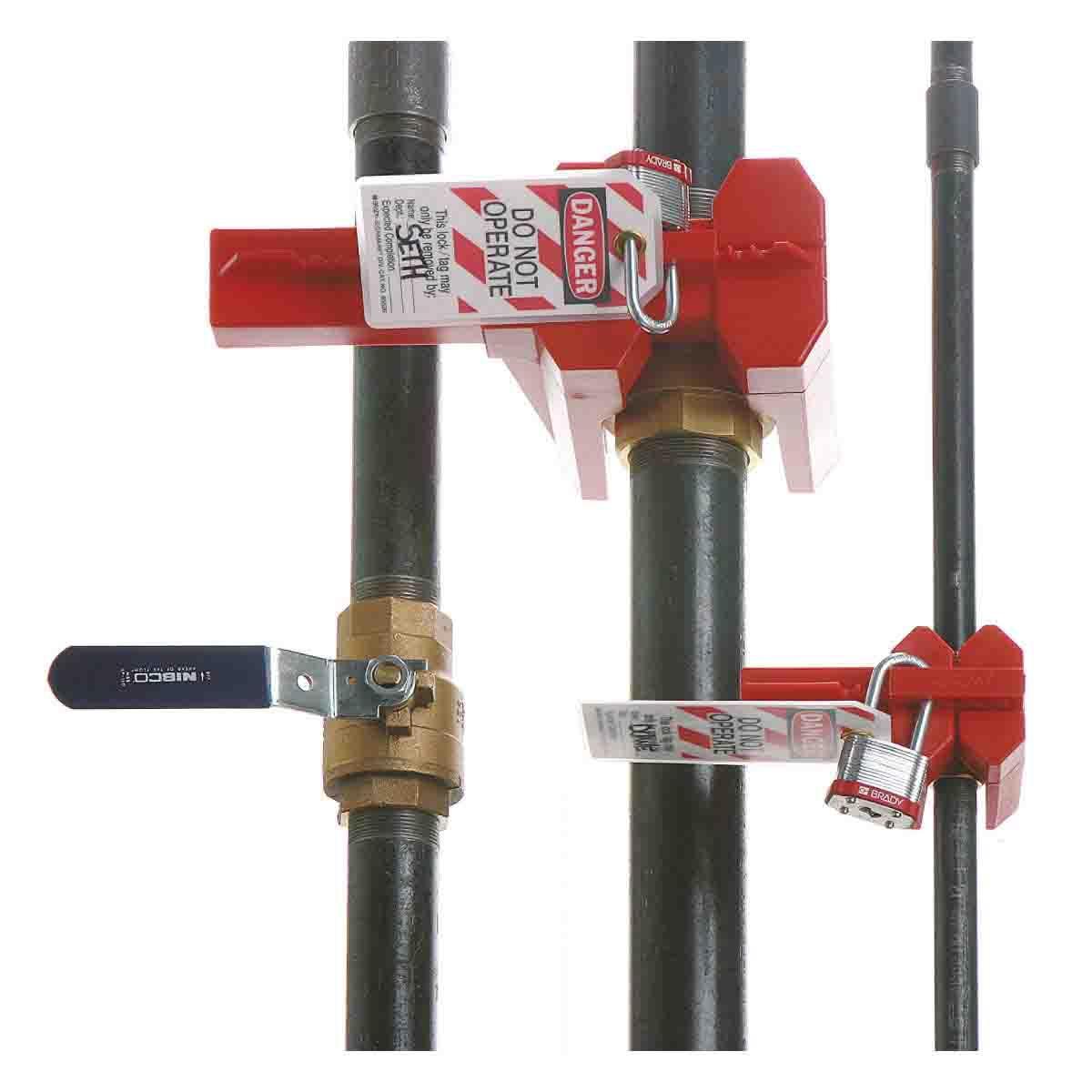 Brady® BS07A-BU Valve Lockout Devices