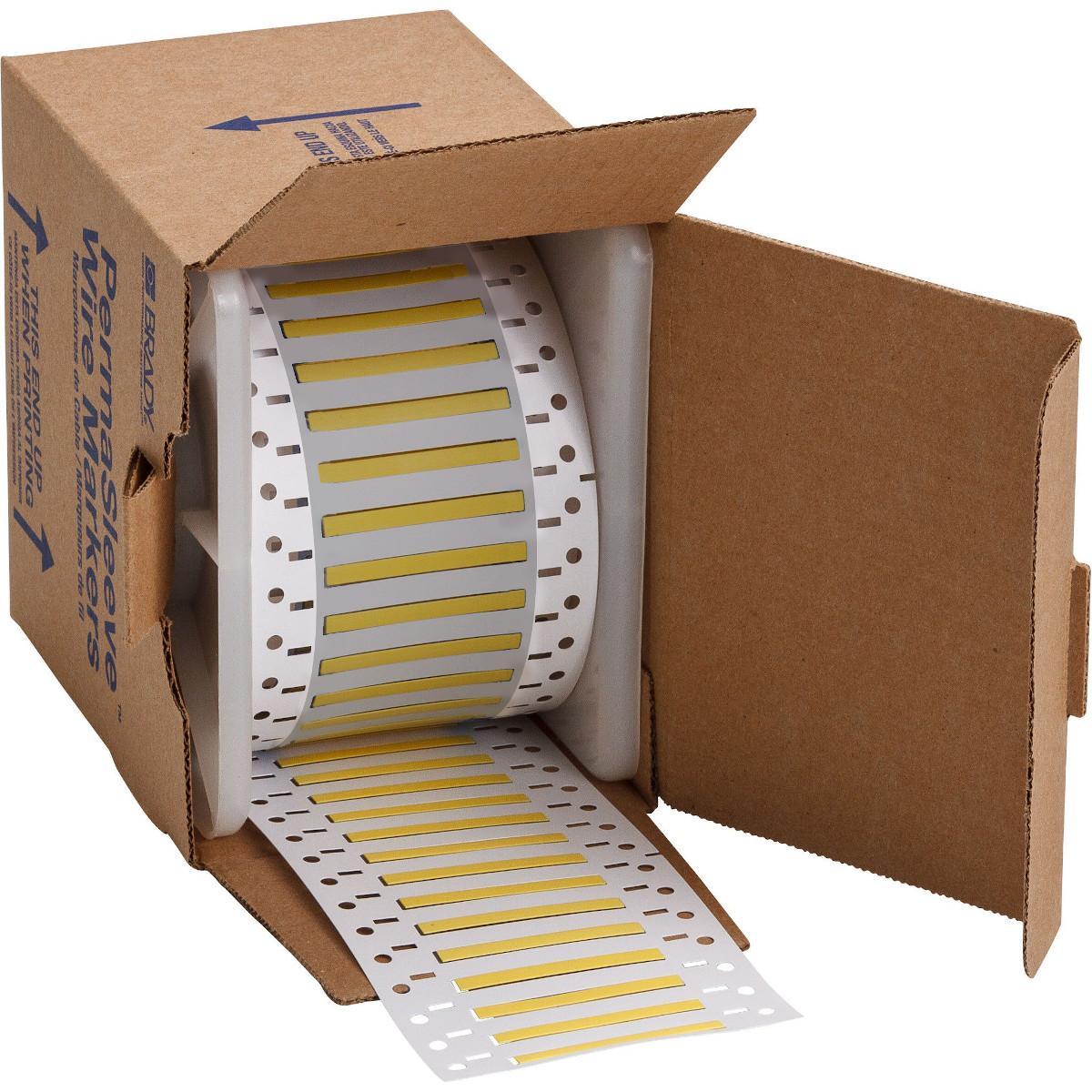 Brady® CGS-094-2-YL Wire Marker Sleeves
