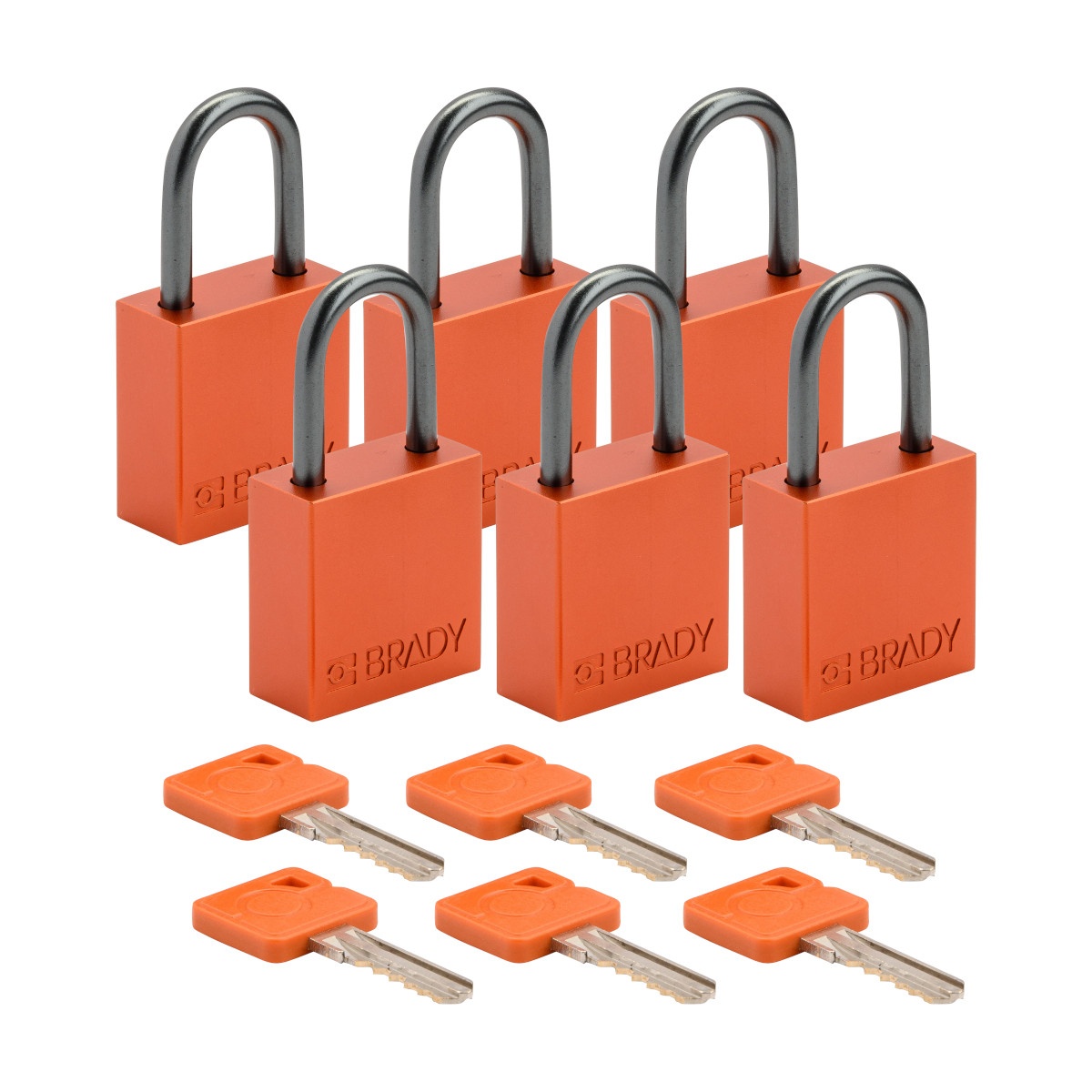 Brady® 133290 Lockout Padlocks