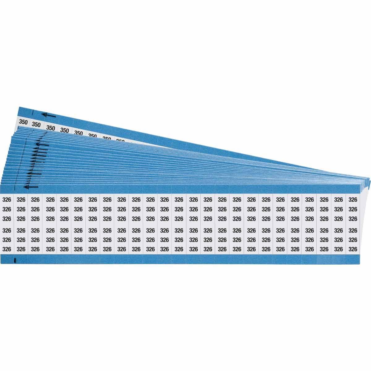 Brady® CPCWM-326-350 Wire Marker Cards