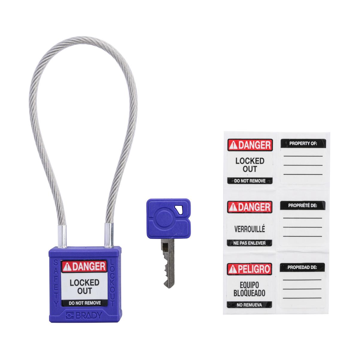 Brady® CPPL-PRP-200CB-KD Lockout Padlocks