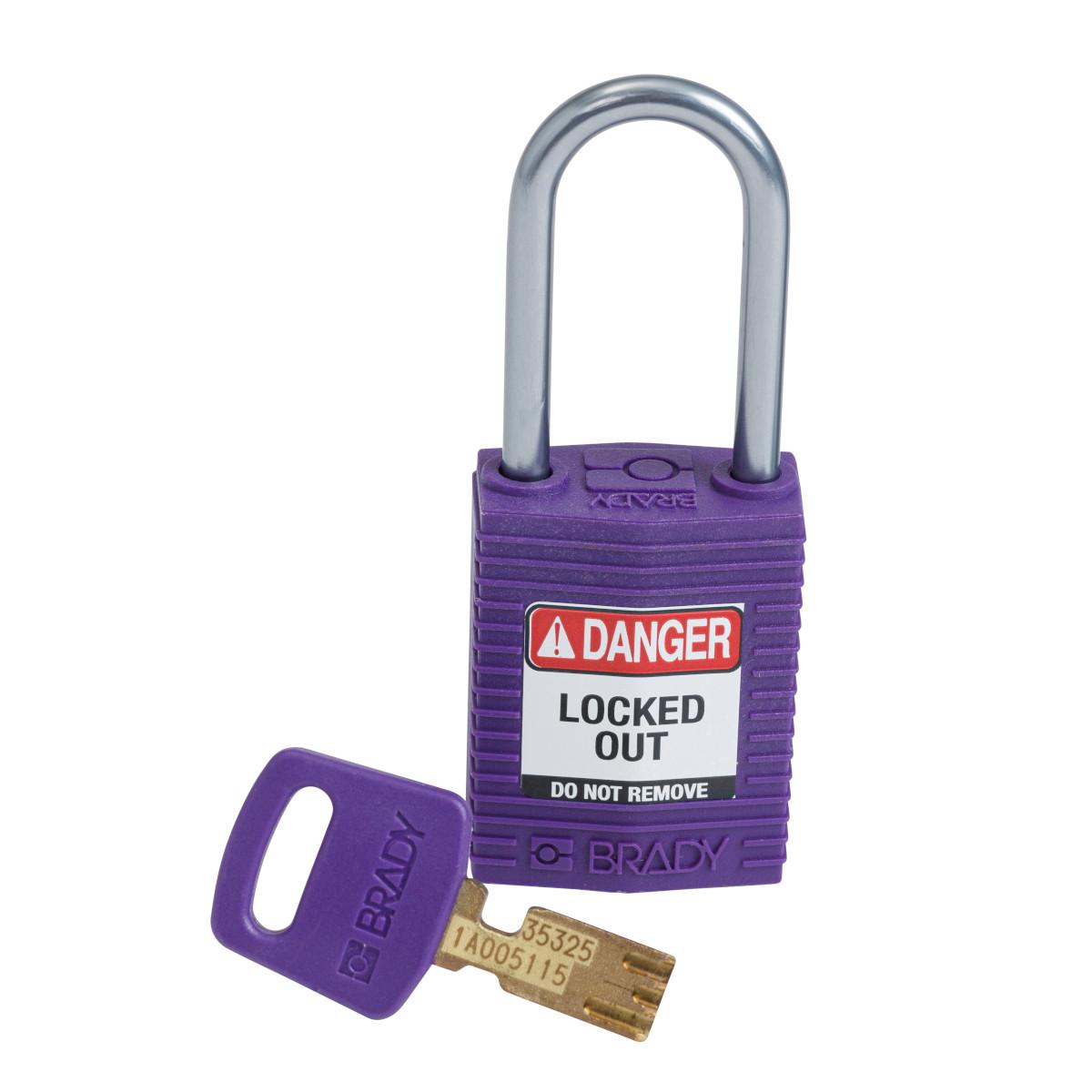 Brady® CPT-PRP-38AL-KD Lockout Padlocks