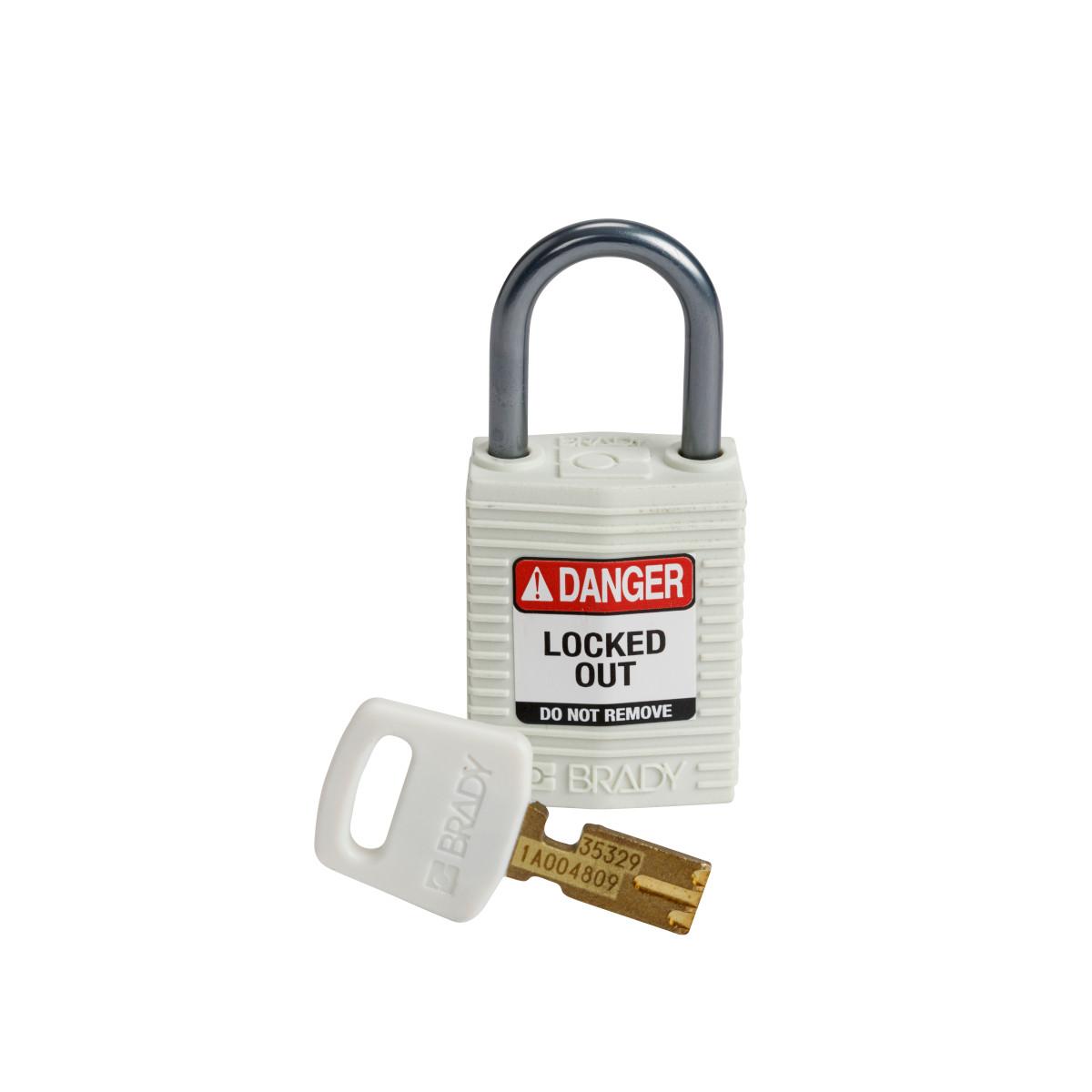 Brady® CPT-WHT-25AL-KD Lockout Padlocks
