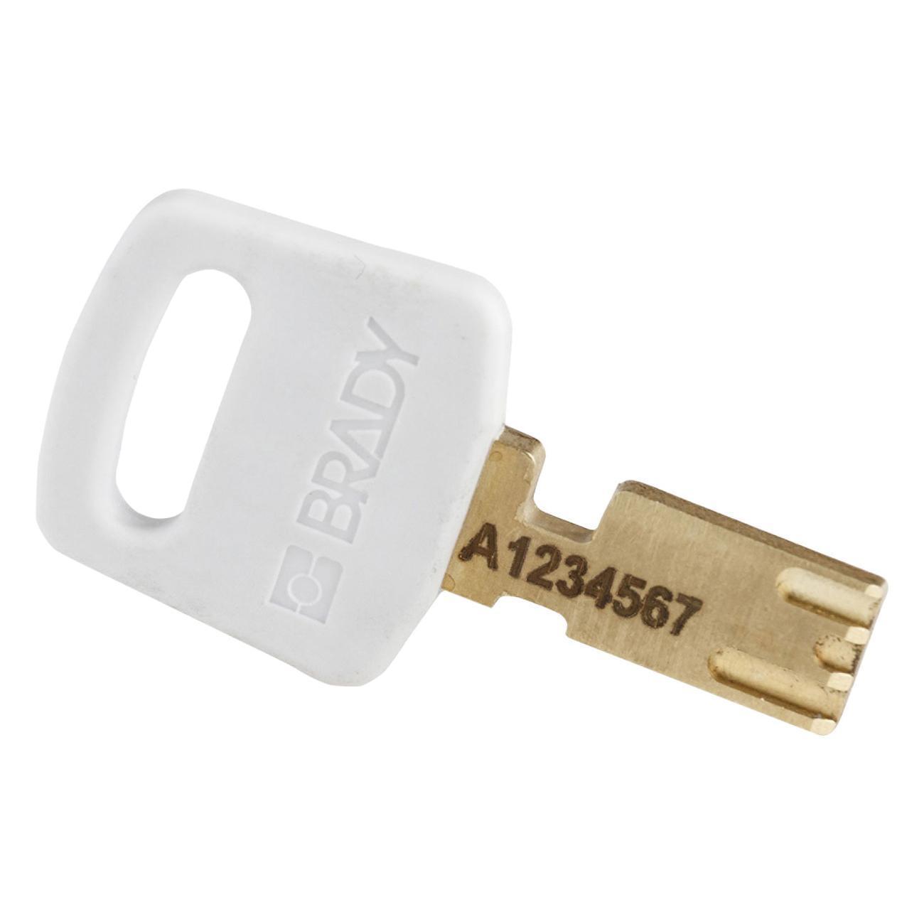 Brady® CPT-WHT-25PL-KA6PK Lockout Padlocks
