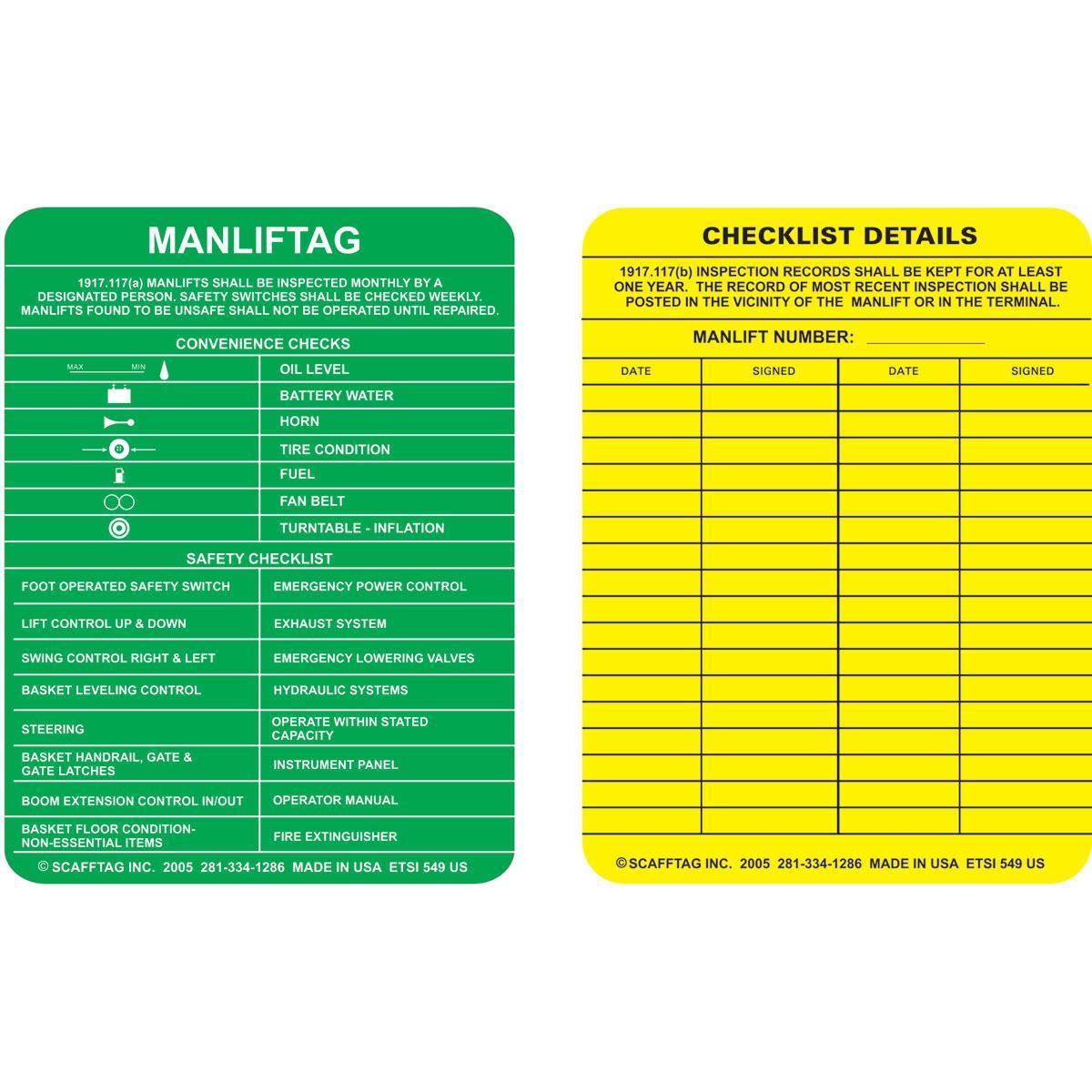 Brady® 107926 Safety & Facility Tags