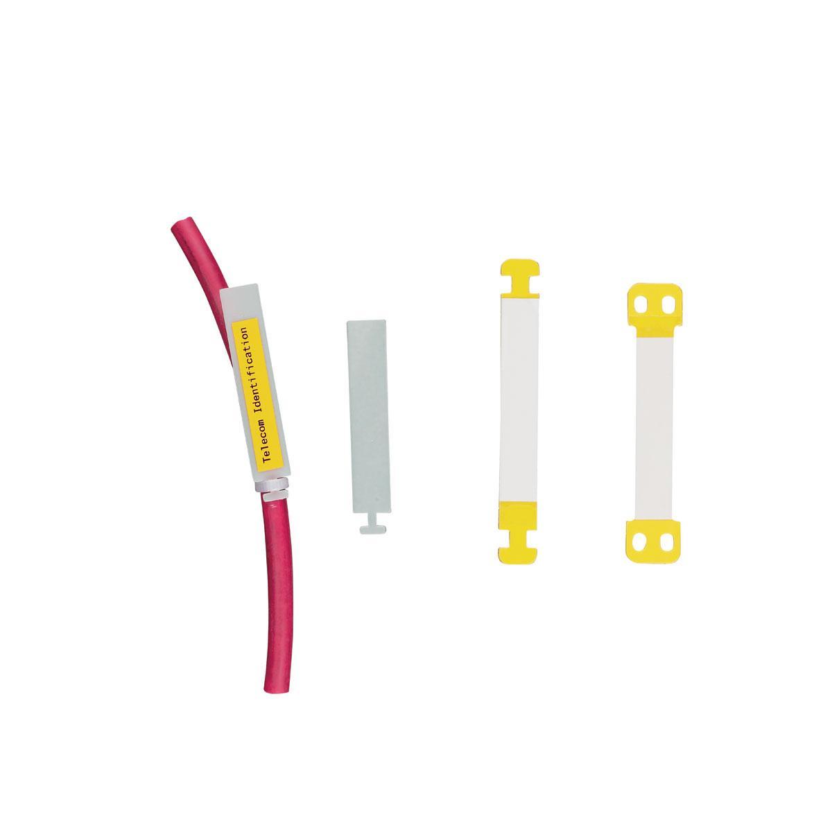 Brady® HSLT-2600-0.500-YL Wire Marker Carriers
