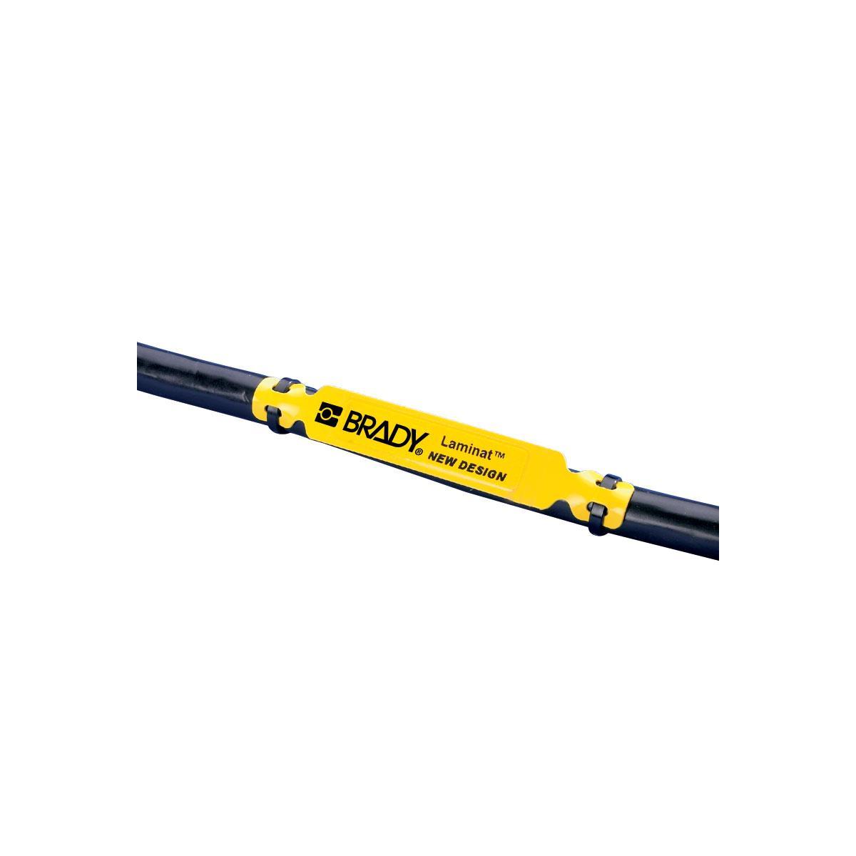 Brady® HSLT-5000-0.600-YL Wire Marker Carriers