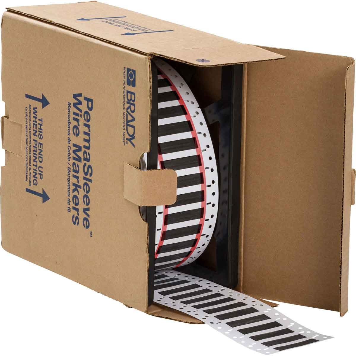 Brady® HX-375-2-BK-4 Wire Marker Sleeves