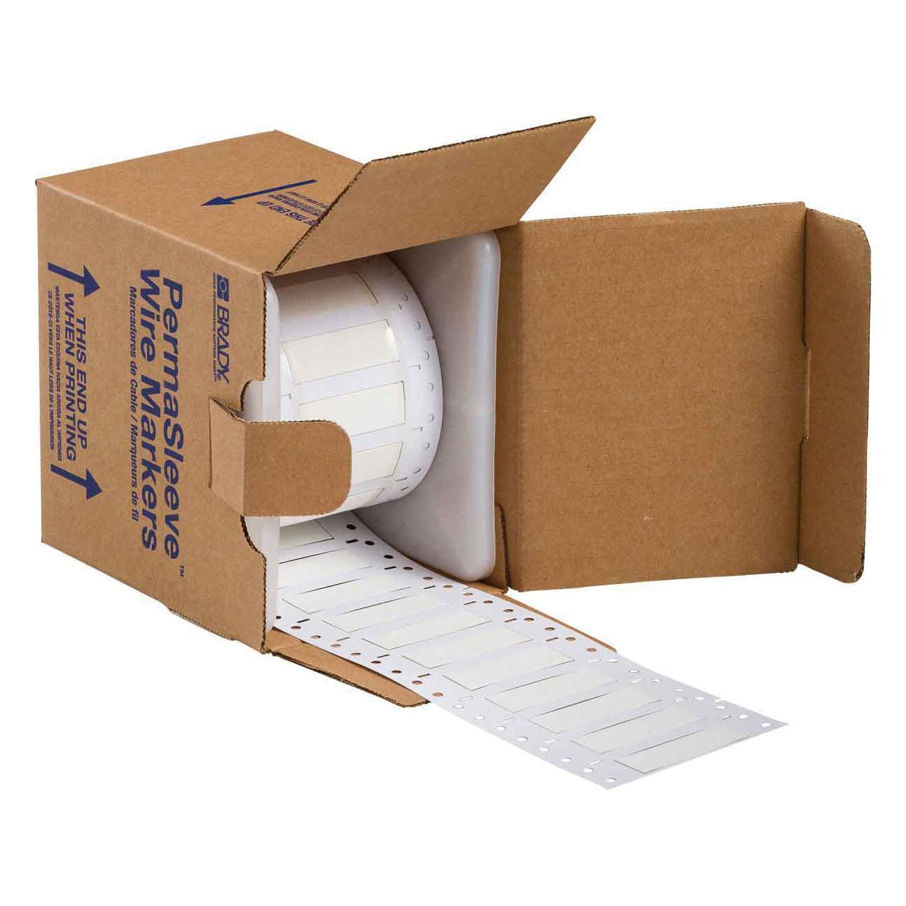 Brady® HX-500-150-WT-S Wire Marker Sleeves
