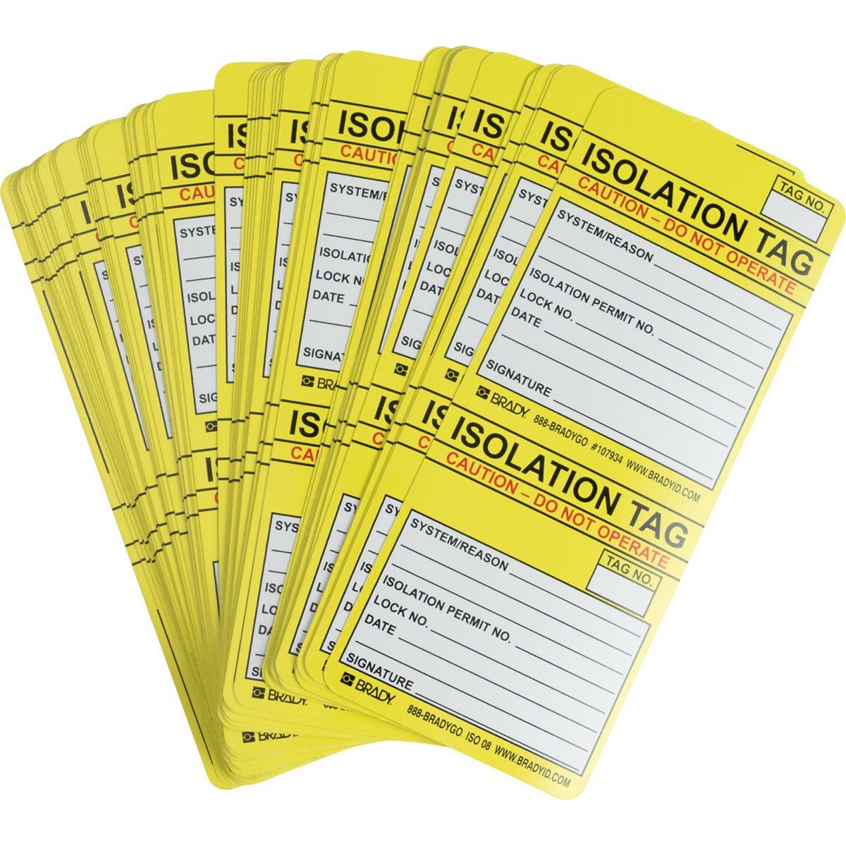 Brady® 107934 Safety & Facility Tags