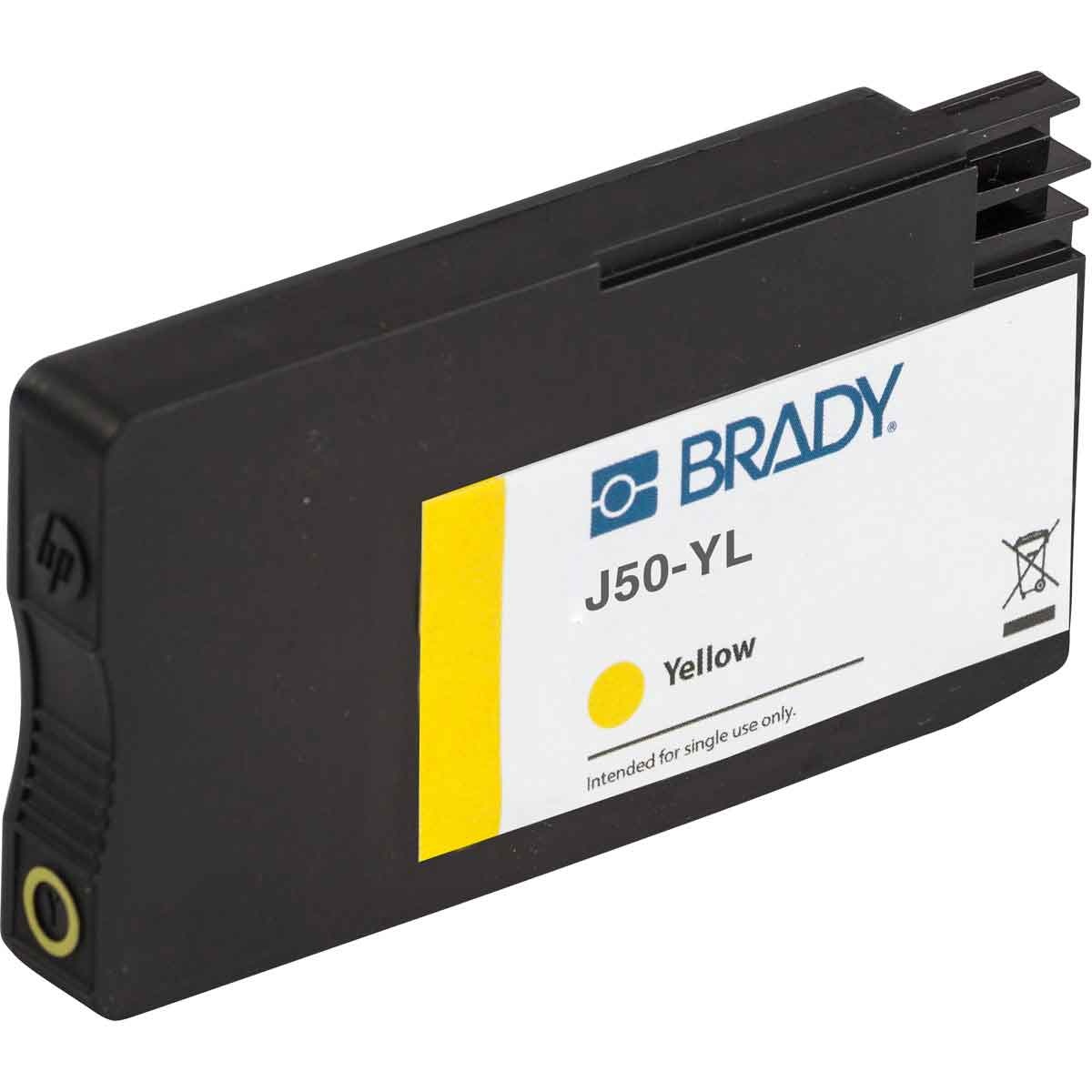 Brady® J50-YL Label Printer Ink Cartridges