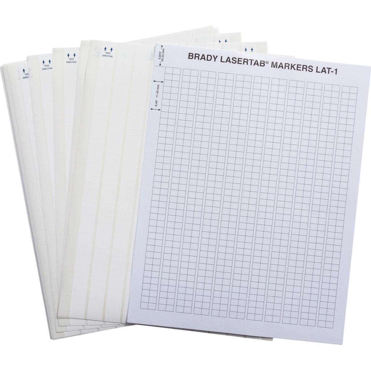 Brady® LAT-1-747-10 Wire & Component Labels