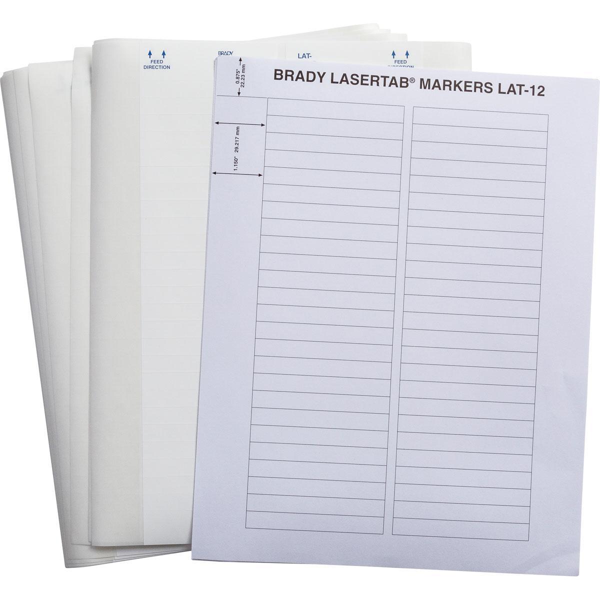 Brady® LAT-12-747-2.5 Wire & Component Labels