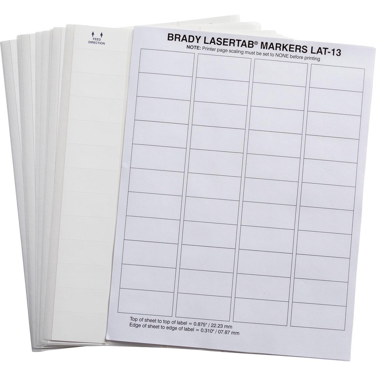 Brady® LAT-13-410-2.5 Wire & Component Labels