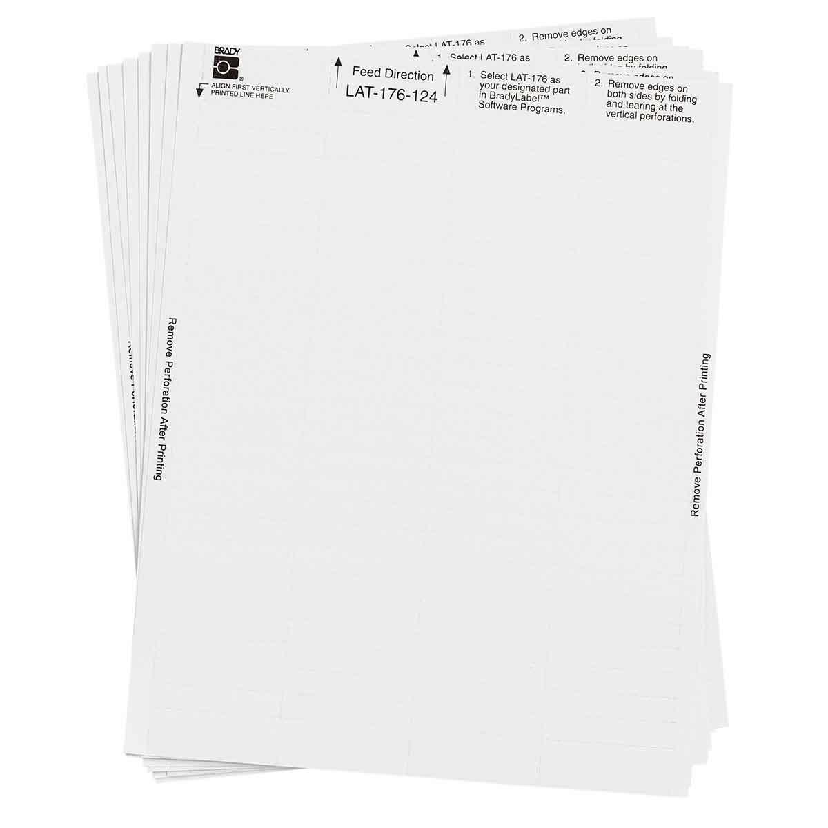 Brady® LAT-176-124 Wire & Component Labels
