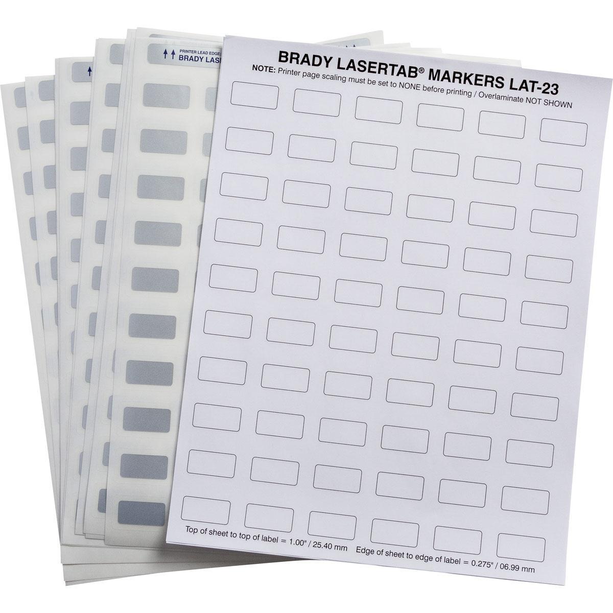 Brady® LAT-23-773-2.5 Wire & Component Labels